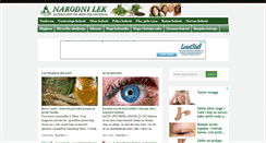Desktop Screenshot of narodnilek.com